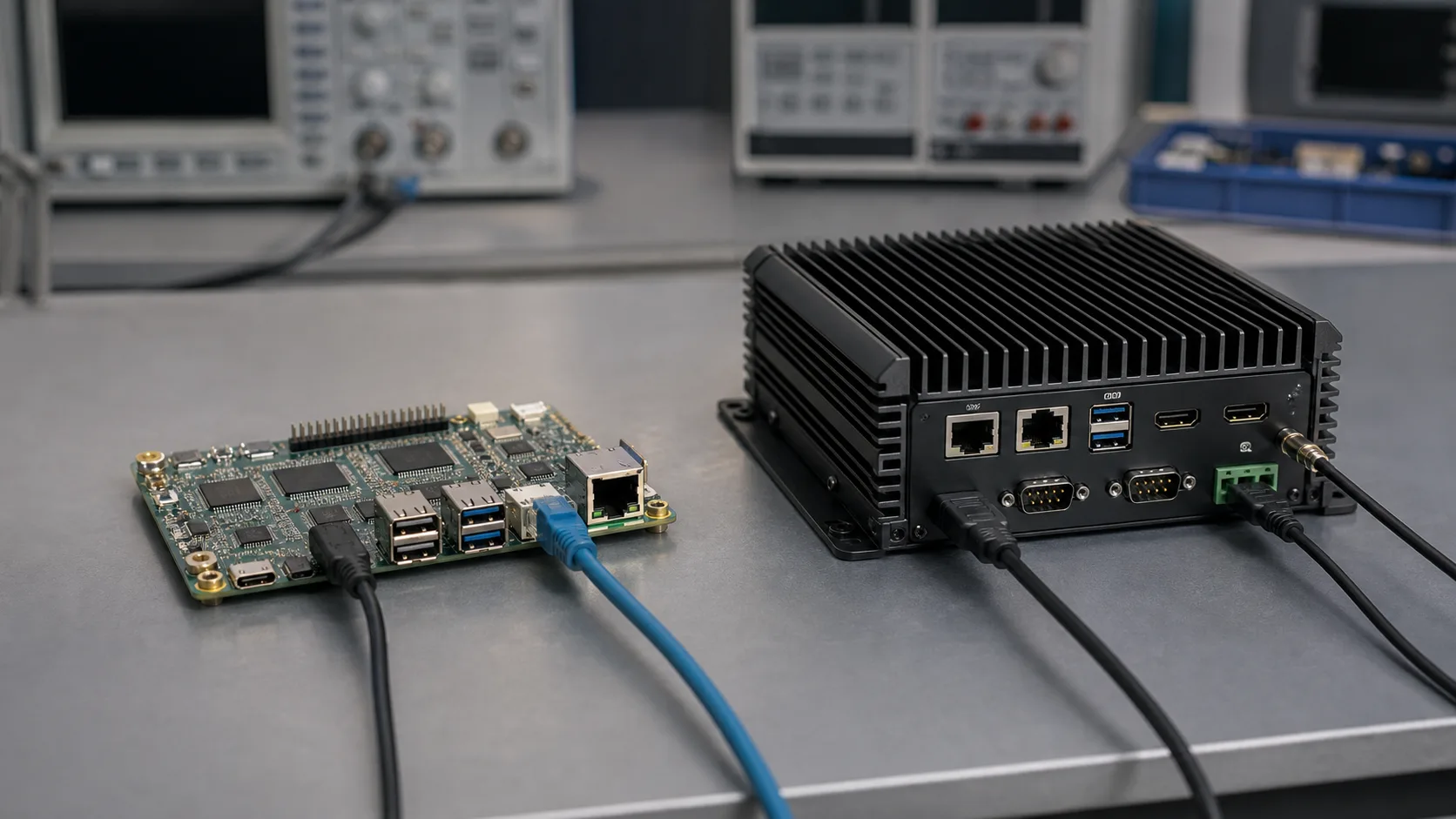 ARM and x86 industrial SBC hardware