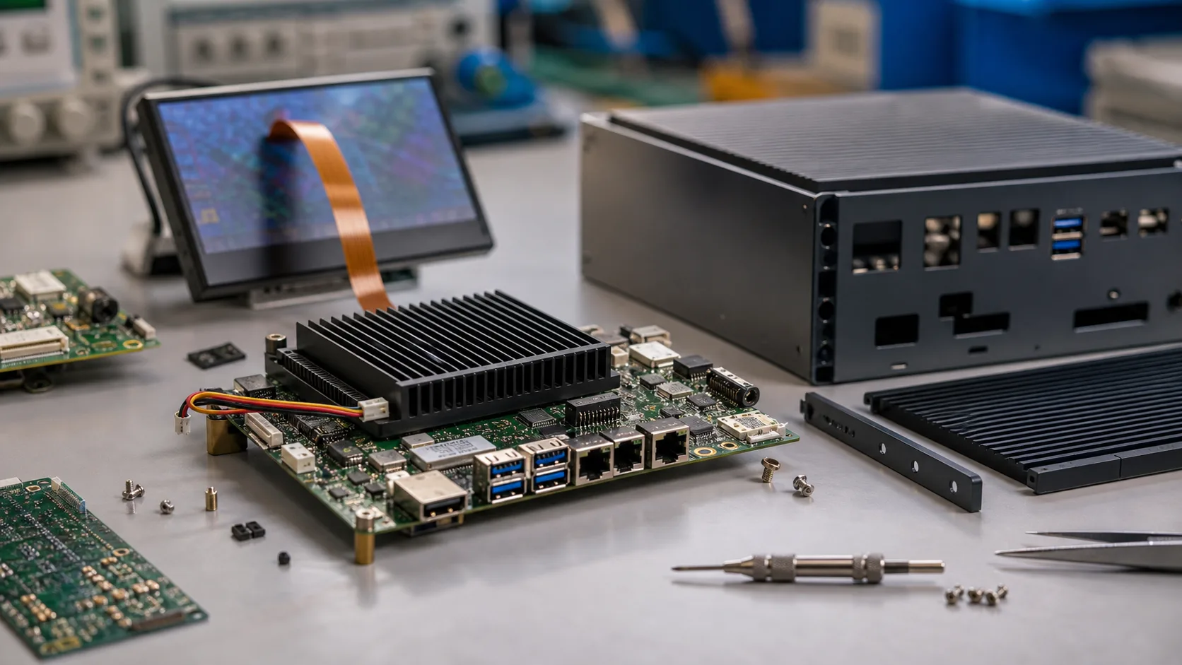 Designing a Custom Industrial Computer Based on the Rockchip RK3588 Platform