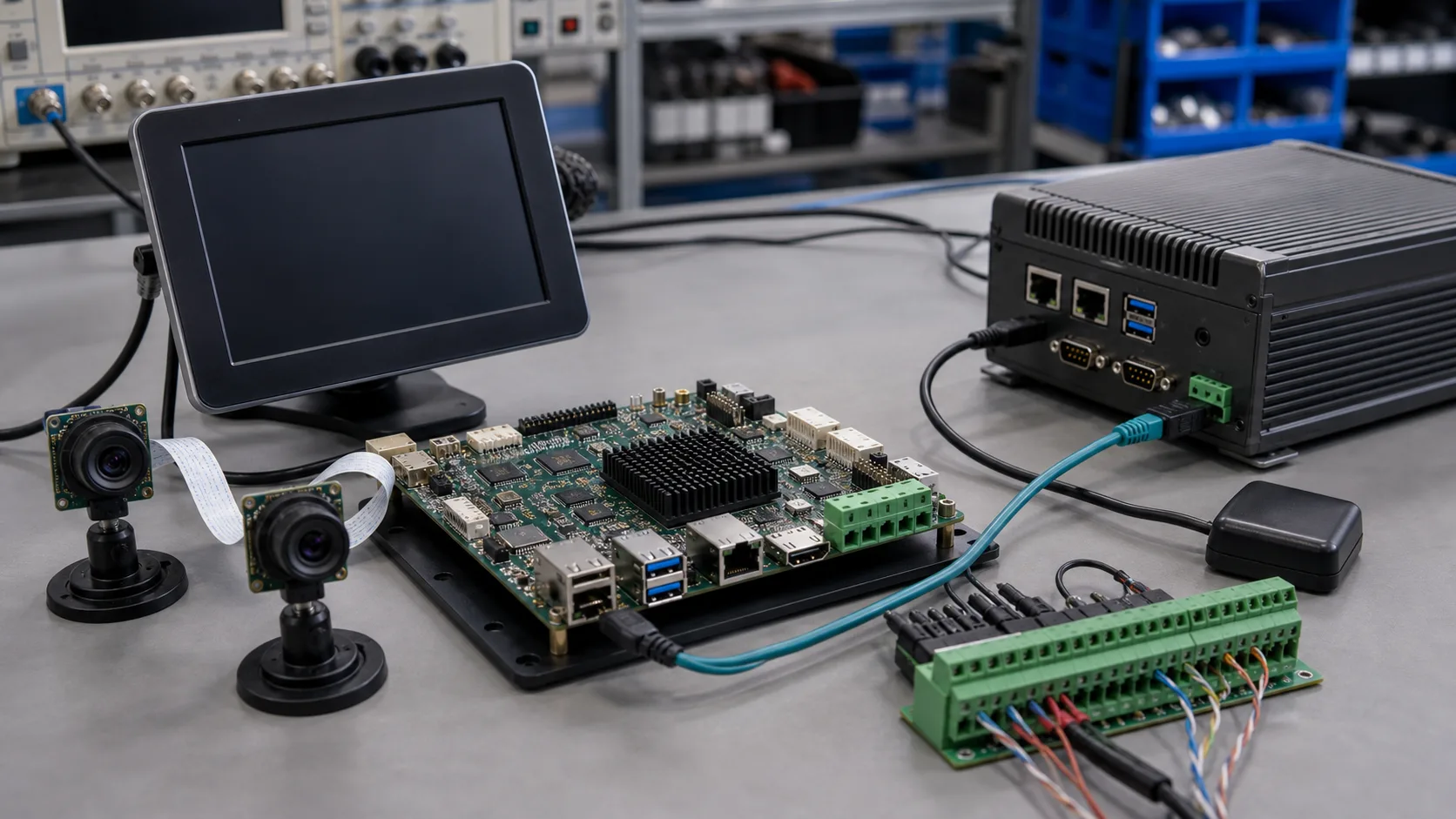 NXP i.MX8M Plus Industrial Applications: Vision, HMI, Gateways, and Edge AI